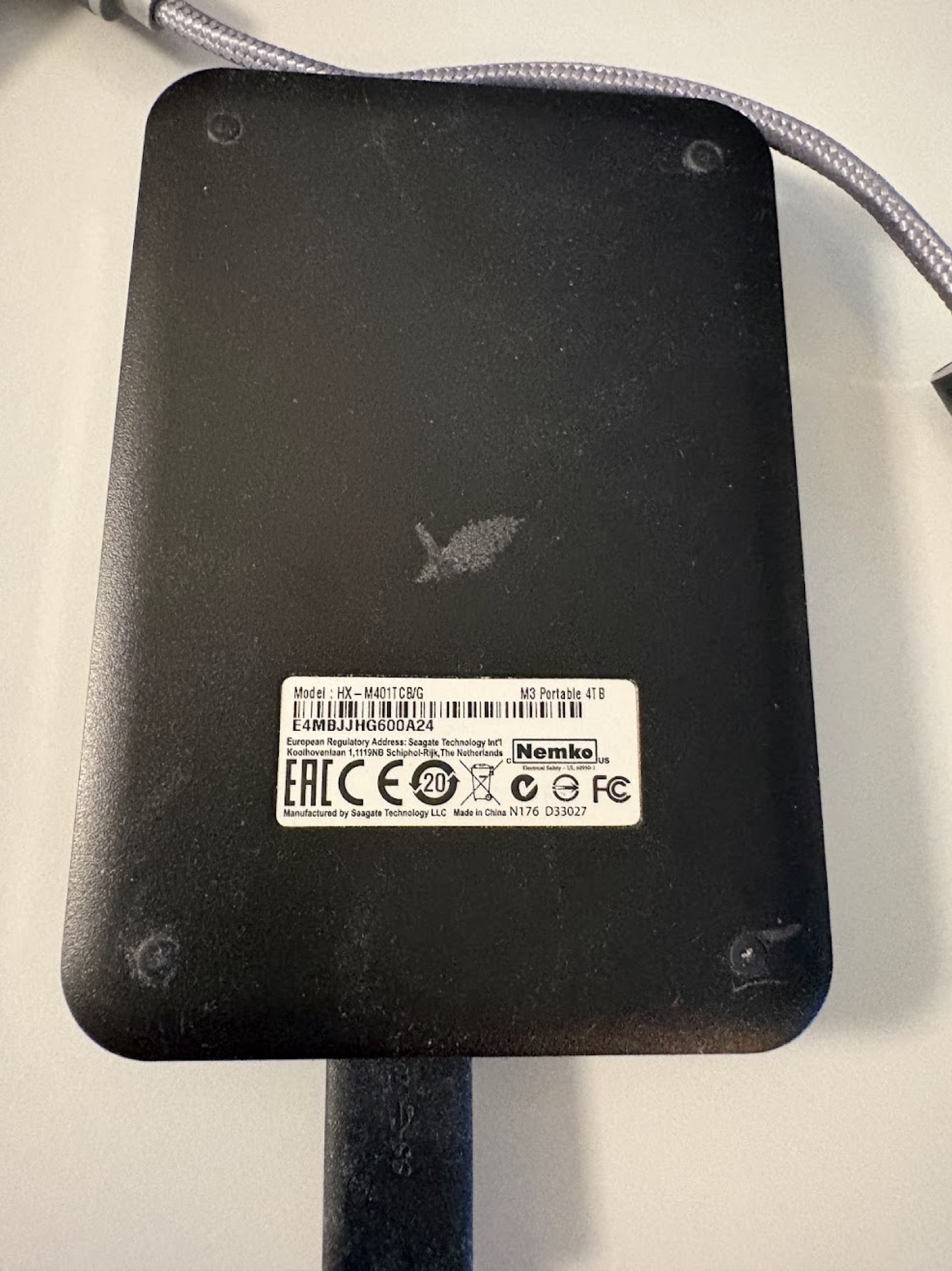 闲置移动硬盘 Samsung M3 Portable 4TB（有坏道·低价当折腾/拆件卖） (3)