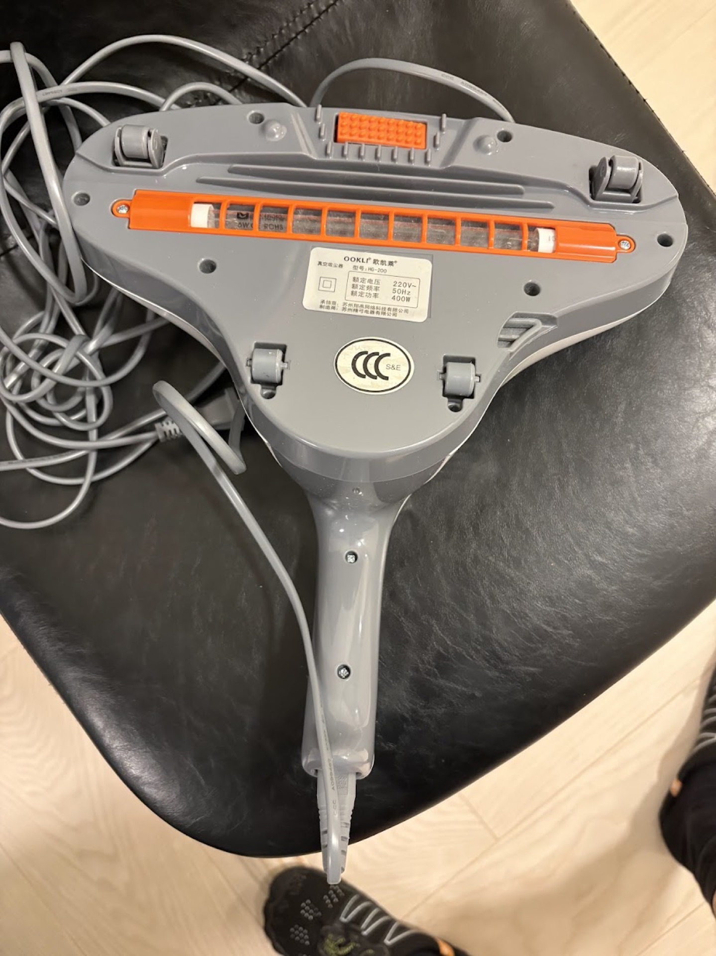 除螨仪 床铺吸尘器 欧凯莱 OOKLI HG-200（UV 紫外线杀菌 400W） (2)