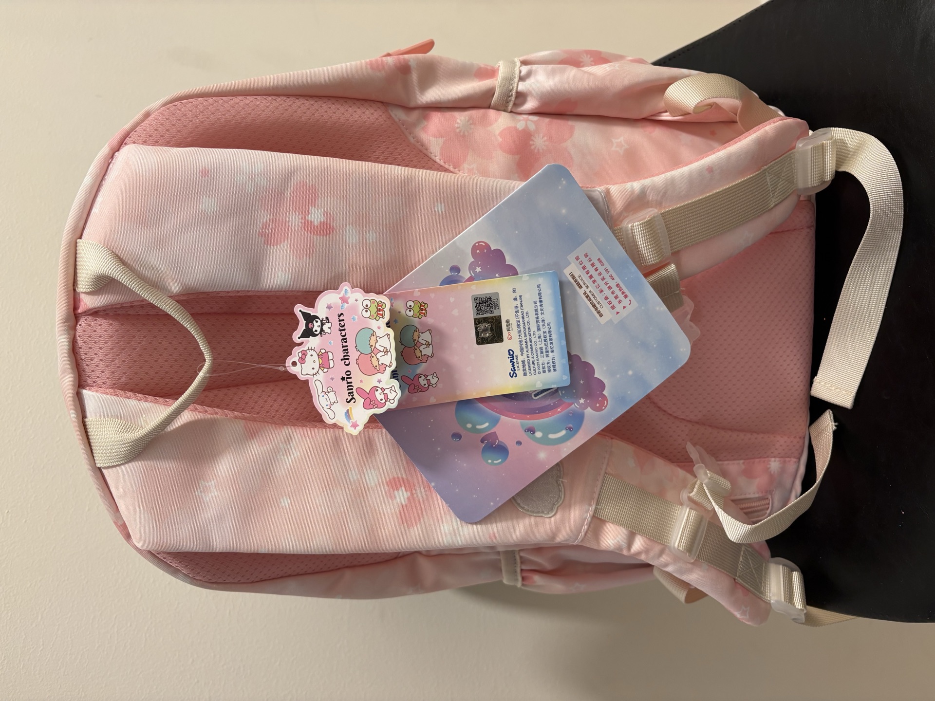全新 正版三丽鸥 My Melody 美乐蒂 儿童书包（粉色，适合4–6年级） (2)